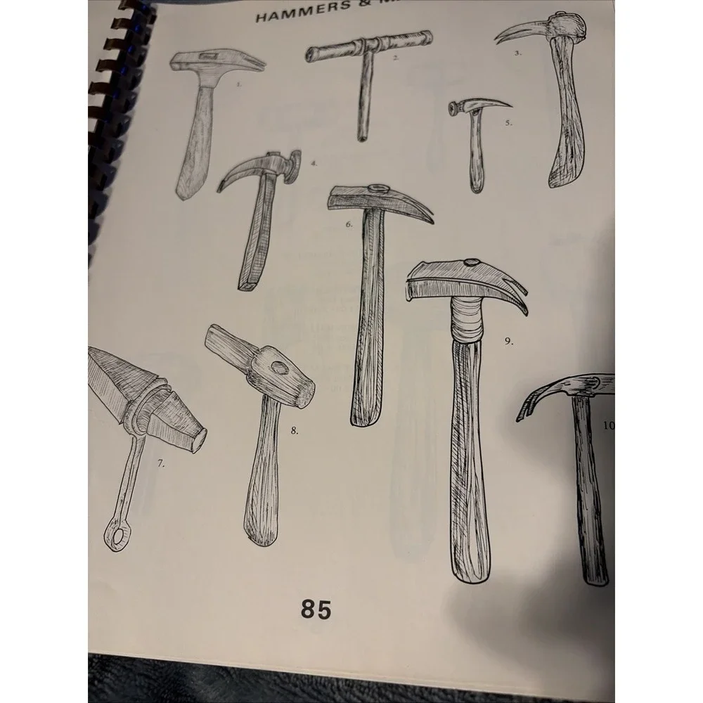 Vintage 1975 ANTIQUE TOOLS: AN ILLUSTRATED VALUE GUIDE By Conover Hill - Picture 6 of 7